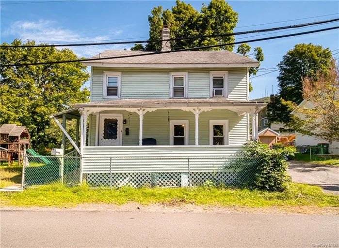 Nestled on the corner of this beautiful lot, staring striaght up Mt Beacon sits a home that has been loved and owned by the same family for over 30 years. This 2 family home offers 1 bedroom per unit and so much possiblity for expansion. Bring your dreams and turn this into the perfect place to call home in Beacon.