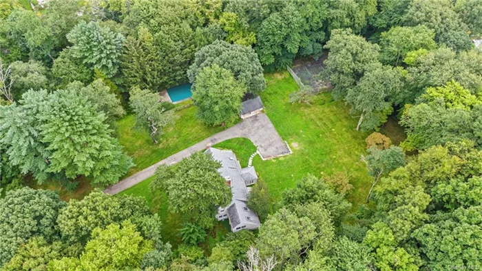 Behind a classic stone wall on one of Katonah&rsquo;s most coveted roads is a rare development opportunity surrounded by some of Bedfords most substantial properties. Custom build or update the existing home, tennis court and pool on this 4.03-acre lot with mature trees and landscaping providing an unparalleled level of privacy and exclusivity.