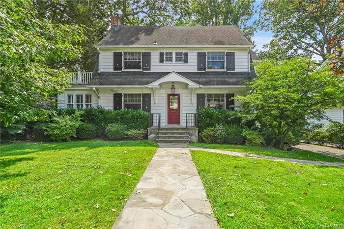 Unique opportunity in Scarsdale School District! Lovingly updated while maintaining its original character, the home features 5 bedrooms, 3.5 baths and a spacious deck off the renovated kitchen. The large, level yard with a patio is perfect for relaxing or entertaining. Additional highlights include a two-car garage with a loft as well as a free bus to Scarsdale Middle and High school. This home is situated on a quiet street and conveniently located 0.2 miles to Greenacres Elementary School, 0.6 miles to Hartsdale Train Station. Available 11/01/2024 to 06/17/2025. Renewal option available afterward. Perfect opportunity for someone wanting to try out suburb life, or for someone needing short term housing until next summer!