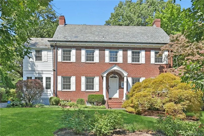 Step into a spacious Brick Center Hall Colonial offering 2, 918 sq. ft. of charm & elegance. Conveniently located in Greenacres, this home boasts six bedrooms, 3 full baths & powder room providing ample space & versatile rooms to accommodate today&rsquo;s busy lifestyle. As you enter, you are welcomed into a gracious center hall & an expansive living room with fireplace which flows seamlessly into the adjoining family room creating the perfect setting for gatherings. The elegant formal dining room is an ideal space for hosting memorable dinners. The chef&rsquo;s eat-in kitchen with adjacent walk-in pantry offers functionalism & practicality. Outside the flat, private yard is adorned with mature perennials & plantings creating an oasis for relaxation & activities. This home is an easy walk to the Metro North station, shops, restaurants & the Blue Ribbon designated Greenacres School. Outdoor enthusiasts will appreciate easy access to the 13.2 mile Bronx River Pathway.