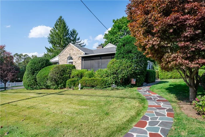 Charming 1934 ranch with character and timeless appeal! This 2-bedroom, 1.5-bath is complete with a screened in porch, perfect for relaxing or entertaining year-round. This inviting space offers a seamless blend of indoor comfort and outdoor tranquility, allowing you to enjoy the fresh air without the hassle of insects. It&rsquo;s an ideal spot for cozy gatherings, reading, or simply unwinding. Featuring a spacious living room with a high coffered ceiling and a cozy wood-burning fireplace, all framed by elegant crown molding. Off the living room, through elegant French doors, you&rsquo;ll find a large bright room, featuring custom built-ins, that offers endless versatility. Use it as a home office, a cozy den, or effortlessly transform it into an additional bedroom. The formal dining room is designed for hosting gatherings and special occasions. With ample room for a large dining table and beautifully appointed details, this room offers a refined setting for memorable meals and entertaining guests in style. The eat-in kitchen opens directly to a serene side lawn, complete with a beautiful blue stone patio. The master bedroom features two cedar-lined closets, offering ample storage with a touch of luxury. The additional bedroom includes built-ins to keep everything neatly organized. A full hall bath, complete with both a tub and shower, provides convenience, while an additional powder bath adds extra functionality for guests. The unfinished walk-up attic offers incredible potential for customization and expansion. Enjoy the comfort and convenience of a heated 2-car attached garage. This thoughtful feature ensures your vehicles stay warm and ready to go, no matter the weather, while also offering ample space for storage and additional functionality. Set on a corner lot, this well-maintained home is surrounded by lush, mature plantings that enhance its curb appeal and provide a sense of privacy. The backyard offers plenty of room for a children&rsquo;s play set and still have ample space for entertaining family and friends. Enjoy the close proximity to houses of worship, shopping, dining, entertainment and major roadways. Don&rsquo;t miss the opportunity to make this wonderful house your home.