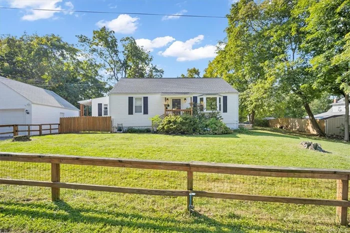 Welcome to this meticulously maintained 3 bedroom, 1 bath cape cod style home in the Arlington School District, that is situated on a charming no-outlet road. As soon as you enter the mudroom/laundry room, you will notice that this home provides TONS of storage and has an exceptional flow. The spacious eat-in-kitchen boasts plenty of counter space and a newer window that provides ample natural light. The first level also features a generously sized master bedroom, as well as a second bedroom and full bath with tile flooring. On the second level you will find a third bedroom with separate electric heat that could be used as a home office, and also features attic space on both sides that spans the entire length of the house. Commuters will love the central location - only 3 miles to the Poughkeepsie Train Station and 7 miles to the Taconic State Parkway. Take comfort knowing that you are less than 4 miles away from two local hospitals! Additional features include a sizable detached two car garage, a new roof in 2018, central air in 2020. Do not miss out on this superb home in an excellent commuter location! All new appliances 2022