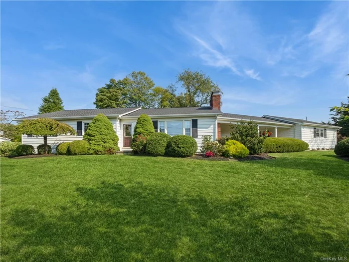 One Level Living at its Finest! Welcome to this sprawling Mid-Century Ranch which sits majestically on a knoll in the Town of LaGrange. Meticulously maintained home features 4 Bedrooms & 2 1/2 Baths, Updated EIK w/Breakfast Bar, SS Appliances & Granite Countertop. Formal Dining Room & Living Room w/Brick FPL, Hardwood Floors. Primary Suite w/Updated Bathroom & Walk-In Shower. Main Bath offers Double Sinks, Large Soaking Tub w/Tile Surround & Linen Closet. The property boasts an Inground Salt Water Heated Pool, Flagstone Patio, 3 Season Screened-In Porch ideal for your enjoyment. Magnificent landscape adds a touch of charm & tranquility to the property. Full Finished Spacious Lower-Level Family Room w/Built-Ins, Vinyl Wood Like Flooring, Oversized Laundry Room w/Cedar WIC. Updates Include Roof, CAC, Garage Door, System 2000 Boiler, Hot Water Heater, Pool Liner & Heater. Convenient location to TSP, I84, Metro North, Dutchess County Rail Trail & Shopping. Town Water & Sewer & Arlington Schools.