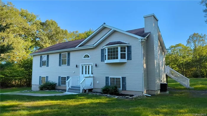 When you&rsquo;d rather be surrounded by trees than people. When birdsong beats the sound of city traffic. When starlight feels better than streetlights. And when the idea of lounging on your huge deck, sipping your morning coffee with no bathrobe required, sounds like your vibe. Then this is your cue. How about a move-in-ready, beautifully updated Raised Ranch sitting on 5 gorgeous acres of peaceful countryside. It&rsquo;s fully finished with a new kitchen, 4 beautiful bedrooms, 3 full entirely updated bathrooms, a new heating system, new flooring, and never been used stainless steel appliances. All you need to do is bring your stuff and start making it your own. There&rsquo;s plenty to see and do in the area like hiking, a water park, restaurants and shopping. New York City is only a one and a half hours away.