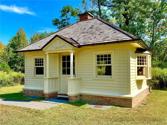 On a Rhinebeck estate, this 300 SF cottage, totally rebuilt in 2017 is really charming, is in exceptional and immaculate condition, and is perfect for the minimalist tenant who enjoys peace and quiet. Like a studio, the LR and BR share one space, 12 x 14. There is a tiled bath with a shower, a kitchen area with a mini fridge and range top. Floors are wood and tile, windows let in great light, and there are shelves instead of closets. There&rsquo;s a stone patio, basement for storage and parking is provided. Internet will be a hotspot. Available 9/20. Prospective tenants will need to provide exemplary credit and references. NO PETS.