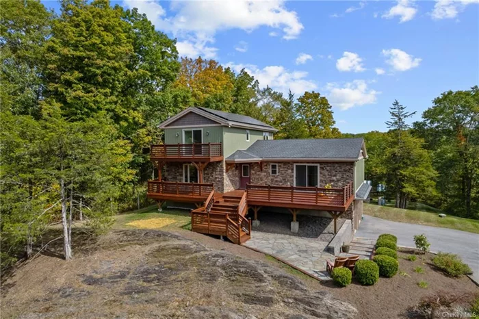 As a net- zero energy residence, this home is both Eco-friendly and cost-efficient. Just 2 miles from the vibrant New Paltz Main Street, this stunning contemporary home is perched on top of a hill, offering breathtaking views of the Catskill Mountains. This residence is perfect for those seeking a blend of modern comfort and the exhilarating beauty of the outdoors. Start your day on the beautiful front deck, where you&rsquo;ll be greeted by the serene landscape whether it&rsquo;s a winter wonderland, the vibrant colors of fall, or the call of summer adventures waiting just outside your door. The home is a mile away from New Paltz Golf Course, less than 1 mile to Wallkill Valley Rail Trail, 8.5 miles to Mohonk Mountain House, 13 miles to Minnewaska State Park Preserve, 14 miles to the Walkway Over The Hudson. And if you ever feel the need for a change of pace, the Amtrak station in Poughkeepsie offers an easy ride to NYC. Ready to be tailored to your vision.