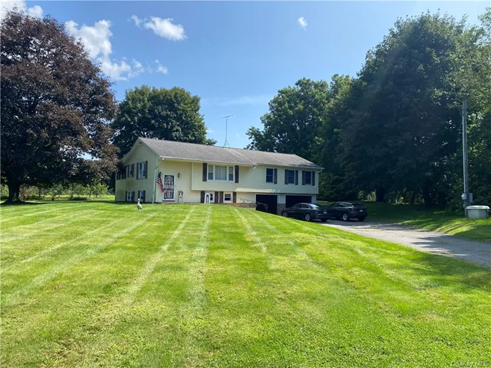 First time on the market since 1965, this home was renovated & expanded in 1995. Set far back from the road on .65 acres of completely level land backing onto a beautiful open space with magnificent mature trees. There is an outdoor shed for storage, a whole house generator, garage is actually big enough for 3 cars. The windows have all been replaced, the kitchen has been updated with a sun room. A spacious LR with picture window, there are 3 large bedrooms, a full bath, a wic in one bedroom. Downstairs, the basement is partially finished w/den/office, a family room, a washer & dryer in the utility/store room. This home is pristine, a must see!