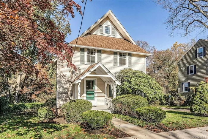 Charming Side Hall Colonial in the very heart of the Pocantico Hills Hamlet. Beautiful property abuts the Rockefeller State Park land. So many old world details throughout this well maintained home. This 3 bedroom, 1 bath home has been freshly painted throughout. Solid hardwood floors ready to be refinshed. Gorgeous period staircase in entry hall. Full walk out basement. Large level backyard. Driveway to garage. Lots of possibilties to make it your own. Short walk to Pocantico Hills School, Olympic size pool, baby pool, tennis/pickle ball & basketball courts, playgrounds & ball fields. Surrounded by Rockefeller State Park walking trails. Pocantico School boasts Pre-K (3 & 4 year olds) through 8th grade & your choice of High School between Briarcliff, Pleasantville & Sleepy Hollow & summer camp. Enveloped by the scenic Rockefeller hiking trails this property is a piece of history, having been relocated from the Rockefeller Estate to Bedford Road in 1929. Close to all this beautiful area has to offer. All this & low taxes!