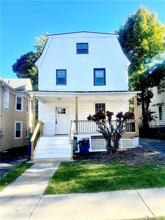 GORGEOUS Turn-key Middletown home minutes from Presidential schools and YMCA. Front deck welcomes you to a living room with an open floor that leads to a formal dining room with modern vinyl floors throughout. A new updated kitchen with granite counters, New stainless steel appliances fresh out the box, cabinets and backsplash. A modern island for additional prepping & seating. A beautiful updated tiled bath with a standup shower, new fixtures along with modern lighting and a private laundry room with new appliances completes the 1st level. The second level offers 3 bedrooms & a 2nd updated full bath with a tub and new fixtures. Last but not least, the 3rd level offers an office space ideal for those that work remotely & an excercising room or play area. Freshly blacktopped parking and some backyard space to enjoy. Great commuter location with public bus & train transportation near. Minutes to Heritage Trail, Touro Medical, OCC, Garnet Medical and to I84. Among some of the upgrades worth mentioning are the New roof, new mechanicals, water heater, furnace, plumbing, and brand new appliances. Don&rsquo;t miss out & make this gem yours today! (Indoor pictures to follow)