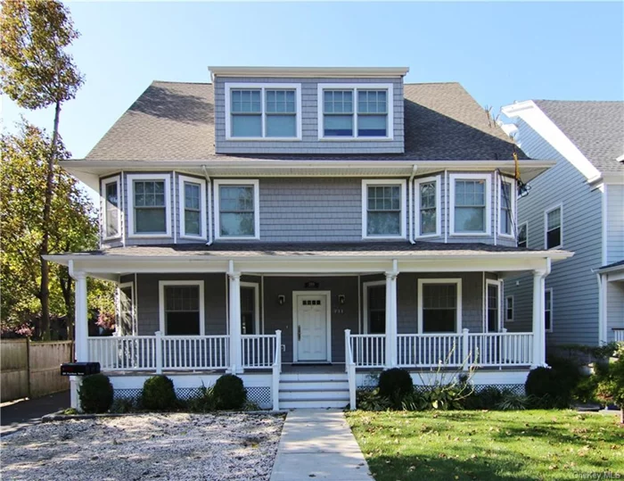 Spacious living in this beautifully renovated 1, 500 square foot apartment, perfectly situated in the heart of downtown Rye! This charming 2+ bedroom home offers an inviting open floor plan that greets you as you step in from the front porch or through the convenient back driveway, complete with two dedicated parking spaces. Enjoy generous room sizes featuring ample closet space, a full-sized laundry area, and additional private storage in the basement for all your needs. The apartment shines with modern updates, including stainless steel appliances and stunning countertops, making it a perfect blend of comfort and style. With everything downtown Rye has to offer just a short walk away Metro North, shopping, and dining this apartment is truly a welcoming retreat. Welcome home!