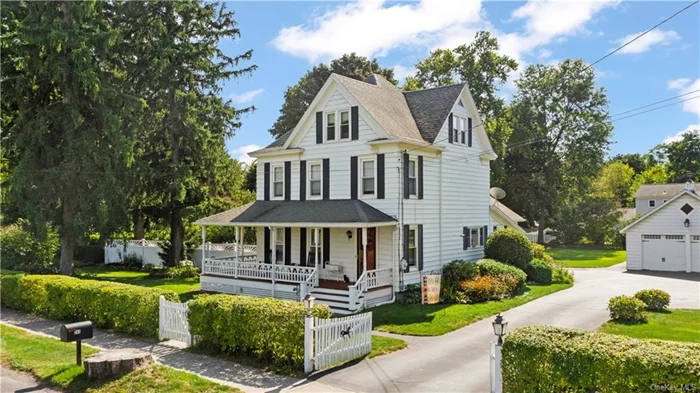 Welcome to 243 Jefferson Heights! This stunning, well-maintained home in the sought after Jefferson Heights neighborhood combines classic charm with modern updates. Nested on a generous .79-acre lot, the outdoor space is perfect for unwinding by the inground pool. The first floor features an updated kitchen with elegant cabinetry, granite countertops, and stainless-steel appliances, along with a formal dining room, a cozy sitting room, and a spacious family room complete with a stone-faced fireplace. French doors lead to a slate patio overlooking the sparking pool. A beautifully designed 3/4 bath completes the first floor. Upstairs, you will find three stylish bedrooms and a spa-inspired bathroom. The finished third floor bonus room-ideal for a guest suite, playroom, or private retreat. Located just minutes from Catskill&rsquo;s vibrant village, with its array of restaurants, shops, and scenic Hudson River Waterfront this home also offers easy access to the NYS Thruway.