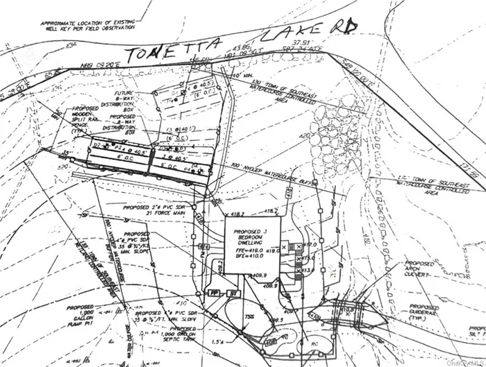 Private setting, Board of Health Approved, 5 Acre Building Lot with a Brewster mailing address. New BOHA for a 3 Bedroom Septic. The property has 1136&rsquo; of road frontage, 738&rsquo; on Tonetta Lake Road and 398&rsquo; om Brewster Hill Road. Private and adjacent to open space. Wetland approval letter is in the documents.