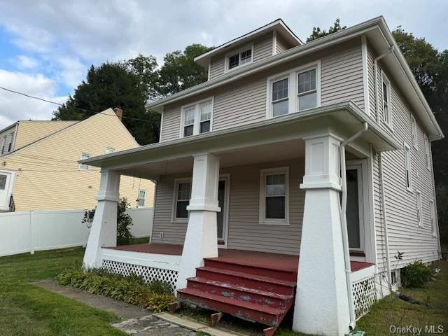 This beautifully updated 2-bedroom home offers the perfect blend of classic charm and modern convenience, just walking distance from Bedford Hills station and minutes to transportation, major highways, town & schools. The spacious interior boasts gleaming hardwood floors throughout, creating a warm and inviting atmosphere. The heart of the home is a stunning, renovated kitchen featuring a granite island and sleek appliances. A slider door leads directly from the kitchen to a level yard, perfect for outdoor entertaining. The expansive living room provides ample space for relaxation and entertaining, while sharing a dining area ideal for formal meals or as a flexible workspace. The bedroom is sized generously and an additional room can serve as either a cozy guest bedroom room or a private home office, This first level rental property combines the best of modern living with small-town charm, offering a unique opportunity in the heart of Bedford Hills .