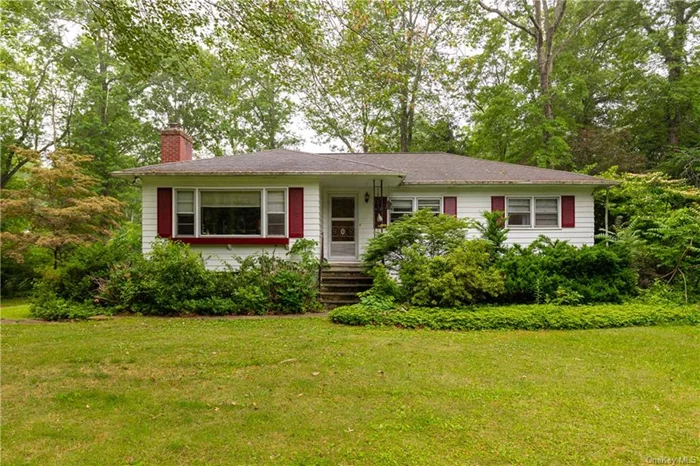 Town of Wappinger 3 bedroom, 1 bath ranch set on .5 acre parcel. Attractive floor plan includes living room w/fireplace, formal dining room and three well proportioned bedrooms. Hardwood floors throughout. Large unfinished basement plus garage for abundant storage. Enjoy the conveniences of municipal water & sewer. Located just minutes from schools, shopping, Route 9 & New Hamburg train station. An excellent opportunity for first time homebuyer or those seeking to downsize. Sold as is.