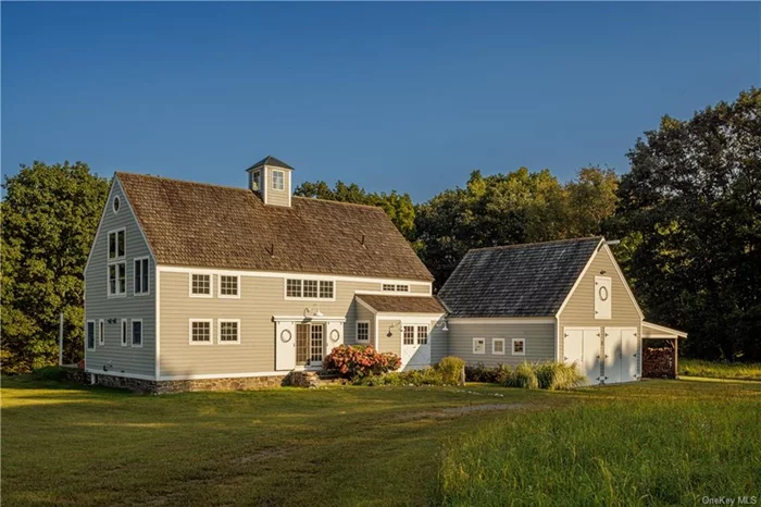 First Time Ever on Market! Chatham! Custom-built timber frame home with soaring ceilings and striking fireplace, set amidst the most beautiful sweeping fields along 1200 feet of Kinderhook Creek frontage with 100% privacy! Featuring gorgeous white pine beams, gleaming yellow pine floors, and fireplace crafted from local stone. Open floor plan includes a kitchen, living, and dining area, where large windows frame the most peaceful views and fill the space with natural light. Wonderful open, sun-drenched kitchen features Wolf dual-fuel six burner stove with grill and vent hood, and Subzero refrigerator, and gorgeous blue Vermont slate countertops. Three spacious bedrooms, each with lofted ceilings, ensuite bathrooms and views of the Kinderhook Creek, add to the home&rsquo;s serene appeal. Loft above garage offers flexible space for studio, exercise room or convert to another bedroom or den. Ample storage provided by large basement, spacious garage, and abundant closets. The rear deck offers sweeping views of the rolling fields and scenic Kinderhook Creek on 21.5 acres, making it perfect for relaxation and entertaining. Incredibly diverse and inspiring landscape is bursting with wildlife - bald eagles and red-tailed hawks, while the creek provides a tranquil setting for peaceful reflection. Convenient to all shopping and activities in Hudson, Kinderhook, Chatham, and The Berkshires, including fine dining, art galleries, fresh organic local healthy food, and farmers markets. With easy access to the Capital District, Albany International Airport, and major routes like the Taconic Parkway, I-87, and I-90, commuting to NYC and Boston is effortless. This is a rare chance to own a truly private and extraordinary retreat in a breathtaking location!