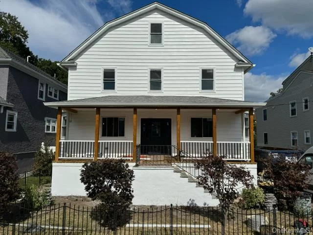 Welcome to 7 Oak St, a beautifully renovated property that seamlessly blends modern comfort with classic charm. Everything is brand new! As you walk up to your new home, you&rsquo;re greeted by a lovely open porch, perfect for relaxing evenings. The open concept kitchen boasts white shaker cabinets and new stainless steel appliances, with a large deck off the back of the house. A convenient half bath is located off the kitchen, along with a spacious living room. Upstairs, discover two inviting bedrooms along with a stunning primary suite that features an ensuite bathroom equipped with a double vanity and a walk-in shower. The full hallway bath serves the additional bedrooms with style and convenience. The third floor provides versatile living options with an office, a fourth bedroom, and ample storage space. This home checks all the boxes of what you&rsquo;re looking for. It will not last! Schedule your showing today!