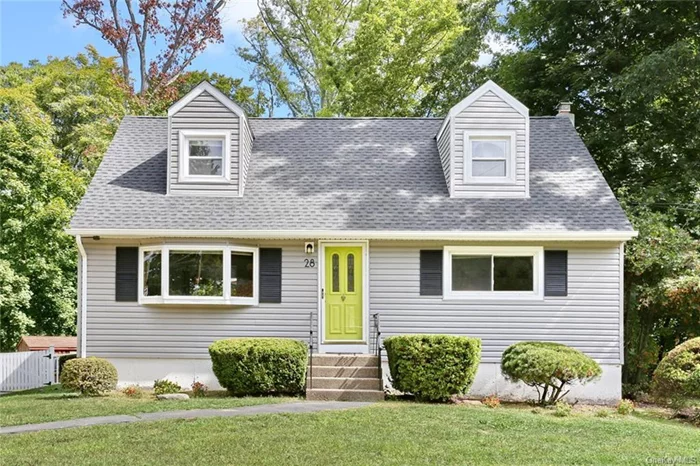 Sweet home Carolina! This fantastic Cape Cod style home is located in a highly sought after neighborhood. Brand new vinyl siding and roof just completed in 2024. The fenced in yard is great for entertaining, whether you want to have a meal on the deck or sit around a fire pit in the yard ...either way is is going to be a perfect evening. This spacious home offers plenty of room for weekend guests, with four generously sized bedrooms perfect for accommodating family and friends. The kitchen will be the focal point with beautifully painted cabinets, new counters and backsplash all done in 2024 as well. Main floor full bath and upstairs half bath also updated. Great hardwood floors as seen. All of this and it is in the award winning Clarkstown Central School District! This neighborhood is centrally located with easy access to The Palisades Parkway or a quick stroll into the downtown of New City. Clarkstown residents enjoy fantastic town pools and wonderful new Pickleball courts. Move right in and start enjoying making memories on Carolina Drive.