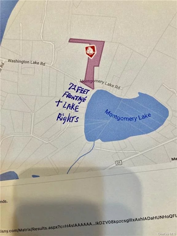 Montgomery Lake has lake front and lake rights. 11-1-5212 lot # 4 6.7 Acres located on upper side of private road. 11-1-5213 lot # 5 3.54 Acres. located on lower side of private Road.nearest lake. both lots have separate deeds. and are being sold together as total acreage of 10.28 Acres. Plan your next years sun tan on your own Lake lots. Boat Swim Fish. no motor boats allowed on Montgomery Lake. electric motor and rowing is a relaxing way to go. each of these two lots have built in to the ownership the rights to a bigger lake very close by to use. called Washington Lake and that lake you can drop in your motor boat you have the best of both worlds.priced right to be on the water in 2025