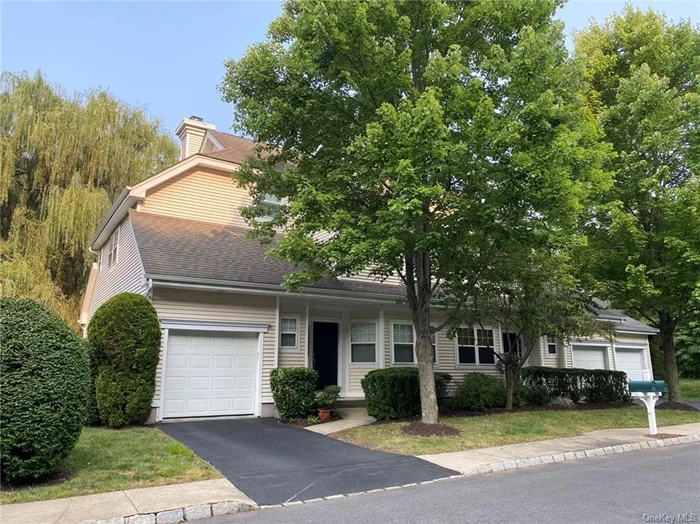 This sun-filled 3-bedroom, 2.5-bathroom home is located in much desired Scarbrough Glen, a pet-friendly community with updated clubhouse, gym, inground pool, and playground. Unit at cul-de-sac with breathtaking year-round wooded views. The main level features updated eat-in kitchen, spacopis formal living and dining room with fireplace, hardwood floors and a French-style glass sliding door to private deck, plus powder room. Upstairs, the primary en-suite bedroom includes vaulted ceilings, walk-in closet; two additional bedrooms, a double vanity full bathroom and a large linen closet. Top floor is an expansive loft with skylights, perfect for use as a den, office, exercise room, or playroom. The finished walkout lower level, a double sliding door opening to a private patio, provides more living and entertainment space. Walkable to Scarborough train station, shops, and restaurants. The low HOA covers all exterior maintenance, snow removal, landscaping, gutter cleaning, and winterization.