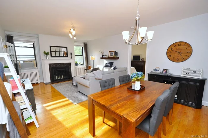 Don&rsquo;t miss this Fully Updated, Pet-Friendly Gem in the heart of Hartsdale! Features include a Beautifully Renovated Kitchen with quartz counters & stainless steel appliances, and a Large Living Room with custom radiator covers & a wood-burning fireplace - perfect for cozy gatherings! There&rsquo;s also an Oversized Bedroom with a walk-in closet & plenty of room for a king-size bed & more, a Fully Renovated Bath, an Entry Foyer & refinished hardwood floors. Building amenities include Extra Storage, a Gym, & a relaxing Courtyard. Just a stroll away are fine restaurants, a pub, a fitness center, a pharmacy, and a Metro North Train Station (only 32 minutes to GCT). Also enjoy the nearby Farmer&rsquo;s Market! The building&rsquo;s Garage is waitlist, but immediate parking can be found in the Municipal Parking Lot C behind IHOP on Central Ave. Monthly maintenance is prior to a STAR credit. This bright & welcoming home is waiting for you!