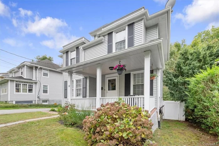 Mount Kisco Charmer. Beautiful Front Porch Colonial centrally located in the high-spirited Village of Mt. Kisco. Includes wood floors on main level, updated kitchen with granite countertops and stainless steel appliances, updated baths, private deck and fenced in yard. This is the location for convenience. Just a short walk to dining, shops, library, bank, movie theater and the Metro-North Station for easy commute to NYC. Northern Westchester Hospital Center and Mt. Kisco Elementary School are minutes away. Enjoy leisure time at Leonard Park with pool, playground, tennis, athletic fields, basketball courts and a pond which freezes in winter for ice skating. This home and location offers everything that buyers are looking for: an urban environment in the suburbs.