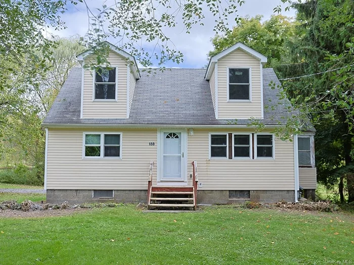 Village gem! This cape cod is nestled in the heart of the Village of Florida, within the desirable Town of Warwick. This home offers 2 bedrooms and 1 full bath on the main level. The framed-out second floor provides an exciting opportunity for expansion, already equipped with electric and plumbing for 2 large additional bedrooms and a full bathroom. Plenty of flat back yard to play, yet not too much to maintain. Enjoy the convenience of village living with nearby shops, dining, restaurants, school, farmer&rsquo;s market, and public playground while also appreciating the peaceful country atmosphere. You&rsquo;ll agree that the location is convenient for commuting and travel with easy access to Rte 17 and NYS Thruway.