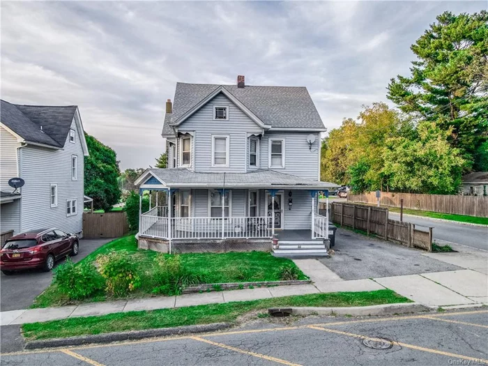 Classic four-bedroom Victorian on a corner lot that borders beautiful Bradley Park in the heart of the Village of Walden. The heart of the home is the recently remodeled kitchen, featuring abundant counter space, custom cabinetry, and modern appliances  ideal for culinary enthusiasts or family gatherings. There are beautiful pocket doors on main level and original woodwork throughout. The large backyard and deck are perfect for entertaining. With plenty of parking and a one-car detached garage complete with overhead storage and room for tools, this home is as functional as it is beautiful. An added bonus, the basement is partially heated and has plenty of storage space. Stones throw to the supermarket and shopping center. Don&rsquo;t miss the opportunity to own this meticulously maintained gem. This home is ready to welcome its next owners  call to schedule your private showing today!