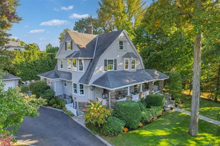 A Timeless Victorian Gem in Pelham Heights  A Perfect Blend of Elegance and Modern Comfort. Welcome to 246 Loring Avenue, a stunning stone and shingle Victorian nestled on one of the most sought-after streets in Pelham Heights. With undeniable curb appeal and over 4, 200 square feet of beautifully designed living space, this 6-bedroom home on .34 acres offers the perfect combination of historic charm and modern luxury. If you&rsquo;re seeking a spacious, elegant home with unbeatable proximity to NYC, this residence offers everything you&rsquo;re looking for. Step inside the grand foyer, where high ceilings, intricate period moldings, and a wood-burning fireplace welcome you into the home. The expansive living room flows seamlessly into the formal dining room, complete with a charming window seat and a hidden door that leads out to the inviting front porch perfect for blending indoor and outdoor living. Designed for both style and function, the remodeled kitchen is a chef&rsquo;s dream. Anchored by a large quartz island, the kitchen features Wolf appliances, double wall ovens, a Sub-Zero refrigerator, and a bar area with a separate sink and pantry. An adjacent breakfast room with custom built-ins offers a versatile space that could easily double as a second family room. The outdoor spaces are just as captivating as the interior. A flat, private backyard is perfect for play, while the stone patio with a built-in grill and custom fire pit area is ideal for al fresco dining and evening gatherings.The primary suite upstairs offers a true retreat, featuring a brand-new spa bath that feels straight out of a luxury hotel. Indulge in the oversized shower with custom tile work, or soak in the separate tub for a relaxing escape. Double custom vanities add style and function, while the ensuite leads into a beautifully designed walk-in closet with ample space for your wardrobe and accessories.Two additional bedrooms and a newly updated hall bath complete the second floor, while the third floor offers two more bedrooms, a bonus room currently used as a fitness area, and another full bath, creating abundant space for family or guests. The partially finished walk-out basement provides terrific flex space, including a rec room, den, TV room, laundry, and full bath making it ideal for an au pair or in-law suite. Location is everything, and this home is perfectly situated for ultimate convenience you&rsquo;re within walking distance to Colonial Elementary, Pelham Middle and High Schools, the Metro-North train station, and the village shops and restaurants. Homes like this, with a perfect blend of historic charm, modern amenities, and a prime location, rarely come on the market. Don&rsquo;t miss your chance to own this Pelham Heights masterpiece schedule your private tour today!