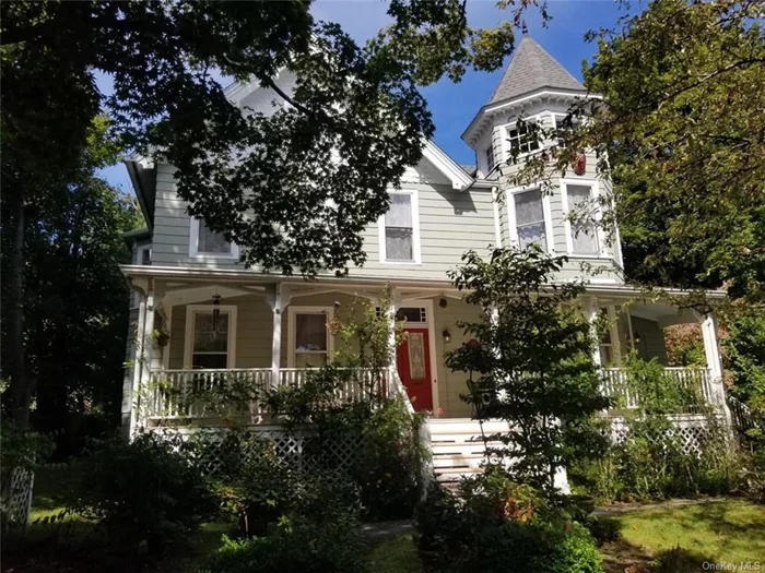 This beautiful Victorian home is deeply-seeded into Beacon&rsquo;s rich history and is the perfect place to take in all that Beacon has to offer. Built in 1870 by one of the first doctors in Beacon, this home earned the nickname Beacon View thanks to its breathtaking views of Mt. Beacon.  This 2nd floor apartment- which is being delivered fully furnished and fully equipped- boasts 3 bedrooms, a bathroom with a claw-tooth tub/shower, an in-unit washer/dryer, access to the front porch and use of the well-maintained yard.  Great location & INCLUDES ALL UTILITIES (Oil heat, water, electric, wi-fi cable - including HBO). Also includes: Quilts, linens, towels and sheets, dishes, pots and pans, small & large appliances, new stove & refrigerator, artwork & antiques.  This could be a great fit to suit a number of types of tenants. Whether someone would like to use it as a weekend retreat, live in it full-time, or rent it in a seasonal capacity, this home is the perfect Beacon oasis!