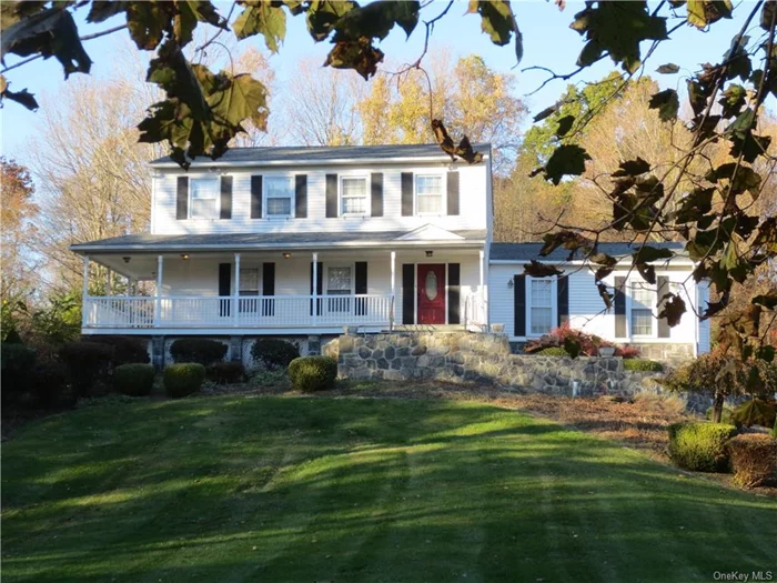 Welcome to 10 Carlson Terrace! This large yet warm and inviting home is just what you have been looking for. This 4 BR 3 full bath home does not disappoint! Upon your arrival you will be met w/ a well maintained yard & a stunning stone walkway that leads to the welcoming wrap-around front porch. Upon entering you will immediately notice the gleaming HW floors that take you down the hall to the showing stopping chef&rsquo;s kitchen that boasts custom cabinets, ample counter space, double wall ovens, warming drawer, beverage fridge, gas range, office nook, the works! This amazing kitchen is the heart of this home and leads to the formal DR w/ french doors accessing the wrap-around porch, and SGD to the expansive private deck & backyard. Off the kitchen you will also find the massive living room with high ceilings, recessed lighting and propane fireplace. A full bath and private laundry room are also on the main level. Make your way upstairs to the 3 very spacious BRs, a nice sized hall bath with jetted tub and last but not least , the magnificent primary BR with huge walk-in closet and beautifully updated en-suite bath. The unfinished basement is perfect for storage (or future living space) and has direct access to the sizeable 2 car garage. Come make this beautiful house your new home!