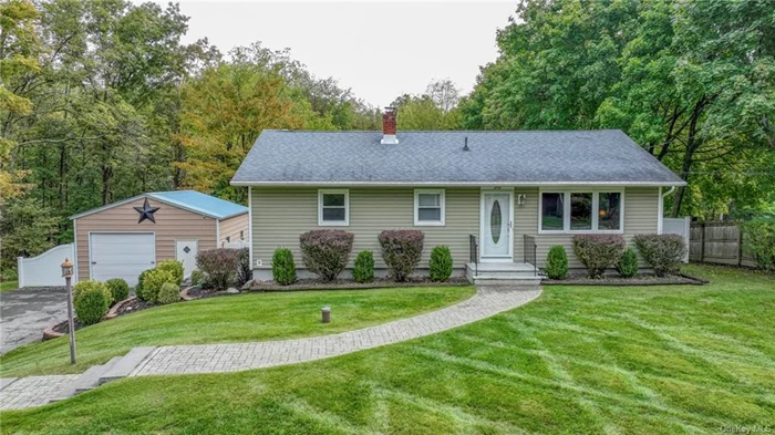 Charming Ranch Home for Effortless One-Level Living in the Minisink Valley School District! Welcome to your ideal sanctuary! This beautifully updated ranch home perfectly blends comfort and convenience, making it an excellent place to call home. Step inside to discover a beautiful eat in kitchen featuring ample upgraded cabinetry, ideal for both cooking and entertaining. Boasting two well sized bedrooms one of which being the primary bedroom which is complete with an ensuite full bath! The home also features an additional full hall bath that has been tastefully updated! Two Spacious family rooms provide multiple cozy gathering spaces for family and friends, while hardwood floors throughout enhance the warmth and elegance of the living areas. Practical features include a convenient laundry area located off the master bedroom and a workshop with ample storage in the basement, ensuring that you have everything you need right at your fingertips. Venture outside to enjoy a lush, private fenced-in yard perfect for relaxing, gardening, or hosting gatherings. The 20x21 detached garage offers additional storage for two cars, outdoor equipment, or hobbies and the Generac whole house generator make this property both functional and versatile. Located in the highly sought-after Minisink Valley School District, this well-maintained home with an incredibly central location benefits from low, affordable taxes, adding even more appeal. Don&rsquo;t miss your chance to own this charming ranch schedule your appointment to see it today before it&rsquo;s gone!