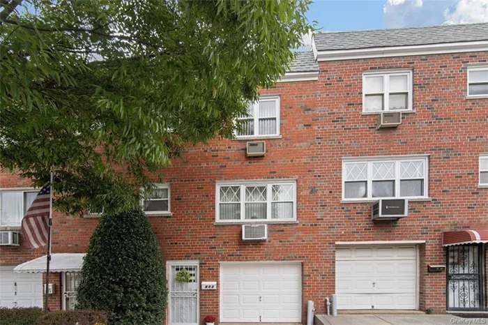 Brick large three bedroom duplex with completely finished walkout basement located in the desirable Morris Park/ Van Nest section of the Bronx, this beautiful home is perfectly positioned in a neighborhood poised for significant appreciation with the future Metro North station coming in 2027 .Garage, driveway, deck and beautiful backyard are some of the features of this beautiful home.