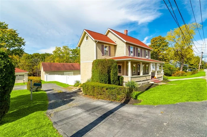 Enjoy village life from your 1.3 acres of private living. This house has SO many updates! If you saw it before, you really have to see it again and get your offer submitted. New Roof, gutters, & leaders. New 200 Amp electric service. New fence. New back entrance with porch and steps to access the back yard. Freshly painted. All hardwood floors have been refinished. Kitchen has been reconfigured and a 2nd Washer & Dryer added off the kitchen. Bathroom has been updated (tub and toilet). New front door. Ring system has been added. New blinds and window treatments. All radiators have been painted. Boiler has been serviced. New window A/C units. New light fixtures and ceiling fans. New outlets throughout. New back door to/from basement. With all this already done, you can just move in and enjoy! Don&rsquo;t miss your chance.