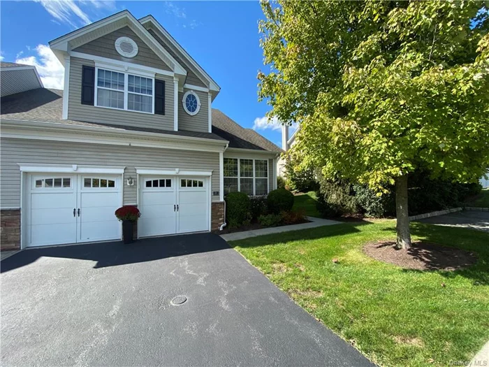 LOCATED IN A PREMIER NEIGHBORHOOD IN FISHKILL, FISHKILL WOODS HAS PLENTY TO OFFER. THIS SIGNATURE PROPERTY HAS BEEN IMPECCABLY MAINTAINED. END UNIT TOWNHOUSE OFFERS PRIVATE BACKYARD W/TWO CAR GARAGE. TWO BEDROOMS, UPGRADED W/HIGH-END FINISHING&rsquo;S. HIGHLIGHTS CATHEDRAL CEILINGS FIRST LEVEL, SPACIOUS OPEN FLOOR PLAN, LIVING ROOM W/GAS FIREPLACE & DINING ROOM LEADS OUT TO EXPANDED PATIO. GOURMET KITCHEN OFFERS GRANITE COUNTERTOPS, LIKE NEW STAINLESS-STEEL APPLIANCES & 42IN. CABINETS. LARGE EAT IN KITCHEN, BREAKFAST BAR. LARGE 1ST FLOOR MASTER SUITE, CUSTOM CALIFORNIA CLOSETS. MASTER BATH W/SOAKING TUB. GUEST BATH AND LAUNDRY COMPLETE THIS LEVEL. SECOND FLOOR HAS OVERSIZED LOFT/HOME OFFICE, 2ND BEDROOM & FULL BATH. FINISHED LOWER LEVEL W/EGRESS AND FULL BATH AND PLENTY OF STORAGE. CLUBHOUSE, EXERCISE ROOM, IN-GROUND HEATED POOL. CLOSE TO TACONIC STATE PARKWAY, I84, NYS THURWAY, STEWART AIRPORT, METRO NORTH TRAIN, SHOPPING, DOCTORS AND MORE.