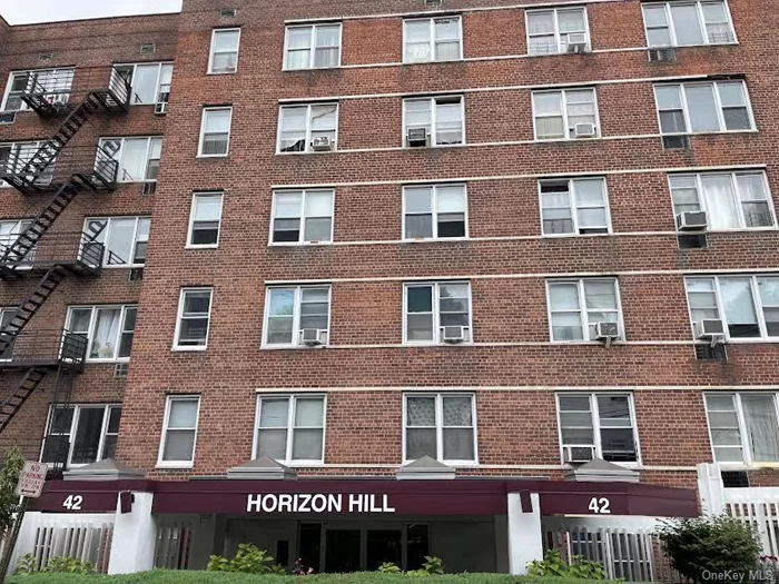 Welcome home to Horizon Hill --Centrally located with easy access to public transportation, shopping and highways. Walk to Glenwood station of the Metro North Hudson line, or a short bus ride to the Yonkers station and downtown waterfront-a great location for commuters. This large 1BR unit has a fantastic layout with flexibility -- the extra area off the kitchen can be used as a dining area, an office space, or a den! Unit has an updated kitchen, updated bathroom, freshly painted and refinished original hardwood floors. This spacious unit is a must-see. The bedroom is extra-large with a huge closet which is supplemented by a walk-in hall closet for extra storage space. Buildng has a common laundry room and on-site super. Unit is located on the 2nd floor, but you do not need to use the elevator. Low MM of $696.14 is even lower once the star is factored in. RENTING ALLOWED AFTER THREE YEARS OF OWNERSHIP W BOARD APPROVAL.