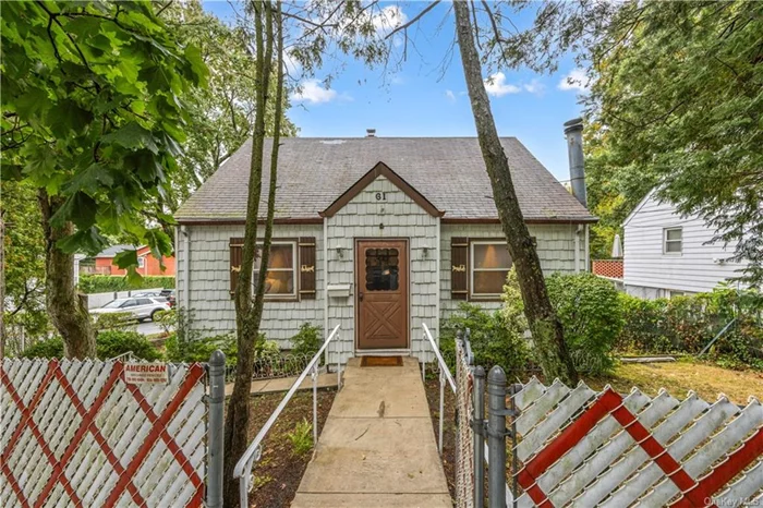 Wonderful Cape Cod Home located in the Fort Hill Park section of Yonkers. Corner lot of a dead-end street. The finished walk-out basement with a separate entrance is well-suited for an extended family. Fenced in yard with a patio. Driveway fits 4-5 cars and home has an attached 1-car garage that has access into the house. Situated right by Central Park Avenue where there are eateries/restaurants, lots of shopping, banks and the Bee-Line # 20, #21 and #28 bus stops. A 6-7 minute drive to the Scarsdale Village Metro North train station.