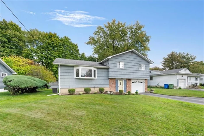 Welcome to this charming split-level home in the city of Middletown! This cozy space offers over 1, 200 square feet of comfort, featuring three generously sized bedrooms and one and a half bathrooms. The beautiful hardwood floors throughout give it a warm feel that you&rsquo;ll love coming home to. You&rsquo;ll appreciate the open floor plan that flows effortlessly, making it perfect for hanging out with friends or having family gatherings. The large bay window lets in tons of natural light, creating a bright and cheerful atmosphere. Step outside onto the expansive deck, where you can enjoy morning coffee or host summer BBQs. The above-ground pool awaits for you to dive in on hot summer days! Additional features include central air, a one-car attached garage for parking and storage, and an alarm system for that extra peace of mind. Plus, with municipal water and sewer, you can enjoy hassle-free living. This wonderful gem is located in a sought-after neighborhood so don&rsquo;t miss your chance to call this beauty yours! Call today to schedule your private tour.