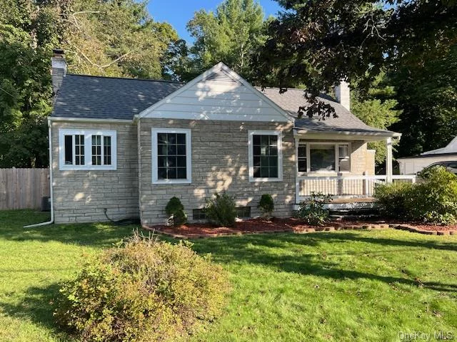 Adorable little house in very convenient and expandable potential, House is ready for new owners. Expansion is possible. Cottage like appearance with a mix of stone and wooden accents, sweet front porch. Very level beautiful back yard with shed. Bring your dreams to put your own stamp on this house.