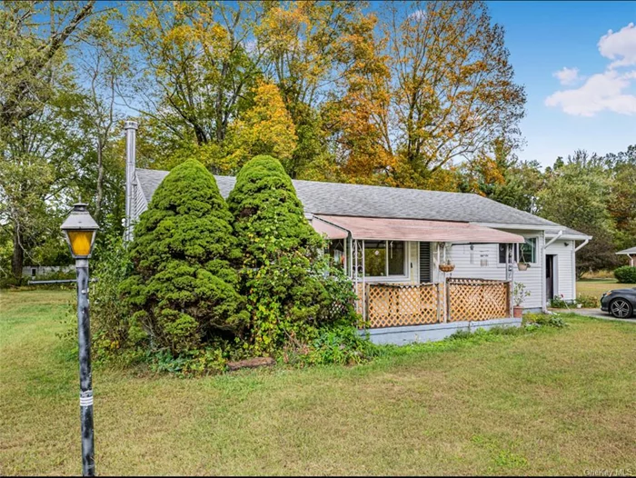 Welcome to 95 Van Vlack Rd! This fixer upper is located a minute to TSP and is central to the all the restaurants and stores the Town of East Fishkill has to offer. Situated on 1.82 acres, bring your remodel ideas to make this 2-bedroom 1.5 bath Ranch a home. Features a screened in front porch and rear patio. Roof, gutters and soffits are 8 years old. New windows come with a lifetime warranty that are transferable one time to a new owner. The well is 10 years old and 285&rsquo; deep. There are two dry wells, one of which is for the washer. 50-gallon hot water heater is 1.5yo. Electric door on the 1 car garage is broken/stuck open. Furnace is 25 years old. Central air and generator are not working. Underground oil tank will be decommissioned and new tank above ground prior to closing. Wappinger Central school District. Come take a look at the location and see what this property has to offer those with a keen eye for design and renovation!