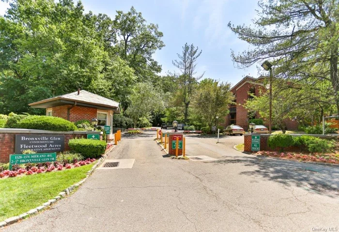 Welcome to Bronxville Glen North-desirable sun-filled 2 bedroom, 2 full bath Condo with Balcony in sought after 24-7 Gated Community with park like setting. Enjoy an open floor plan in this beautifully renovated unit which features quality wood flooring, kitchen with lots of cabinetry, stainless steel appliances, washer/dryer, central AC., abundant closets. The primary bedroom has a full bath and walk-in-closet with custom shelving. The hall bathroom has a shower.  There is a private space for storage in the building and a separate bike room. Conveniently located close to all major highways and metro north RR, buses, Shopping Center, restaurants, local eateries and more! There is a fitness center, private outdoor pool with barbecue facility; unit comes with 2 unassigned outdoor parking spaces. Ample guest spaces as well.  Non-smokers only. Just a 5 minute drive into Bronxville Village.