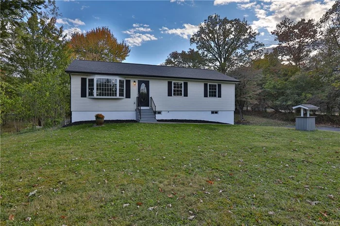 Beautifully renovated  no band-aid flips here! This 3-bedroom ranch in the highly desirable Town of Newburgh with Marlboro Schools offers a bright, light-filled atmosphere with a high-end cook&rsquo;s kitchen that is both beautiful and functional perfect for culinary enthusiasts. The spacious living room has a wonderful bay window showing beautiful natural vistas of the changing seasons. The primary bedroom offers serene privacy, while the versatile game room and family room provide extra space for relaxation. Step outside to a newly added rear deck, ideal for entertaining or enjoying the peaceful surroundings. Nestled on a scant country acre at the end of a quiet cul-de-sac, this home also features a new roof and windows, ensuring low-maintenance living. Central air conditioning keeps you cool and comfortable year-round. With thoughtful updates throughout, this home is truly move-in ready, offering modern living with a touch of country charm! Come take a look and get ready to move in!