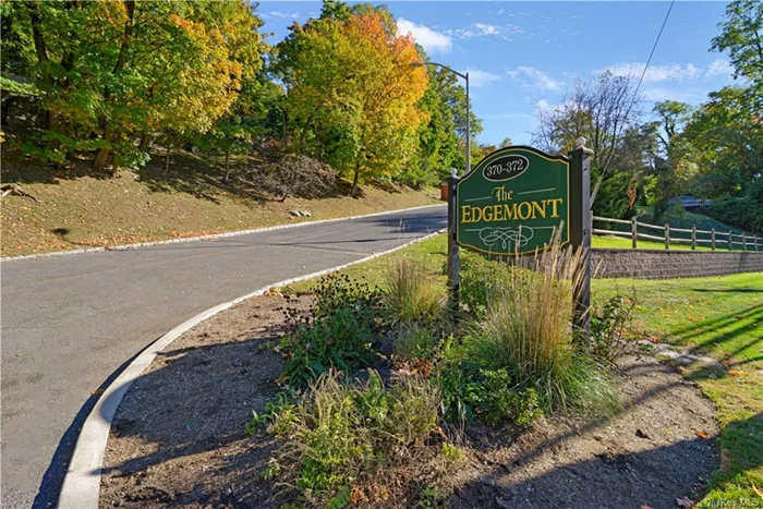 PRISTINE 1-bedroom 1-bath 5th floor unit located at THE EDGEMONT available for immediate occupancy. Unit features an updated kitchen, S/S appliances, granite counters, ample cabinets, dishwasher, microwave, gleaming parquet flooring, sliding glass door from living room to balcony. Extra large closets. The complex boasts a gym, pool and an assigned parking. Close to shops, restaurants, Greenburgh Nature Center, public transportation and Metro North.