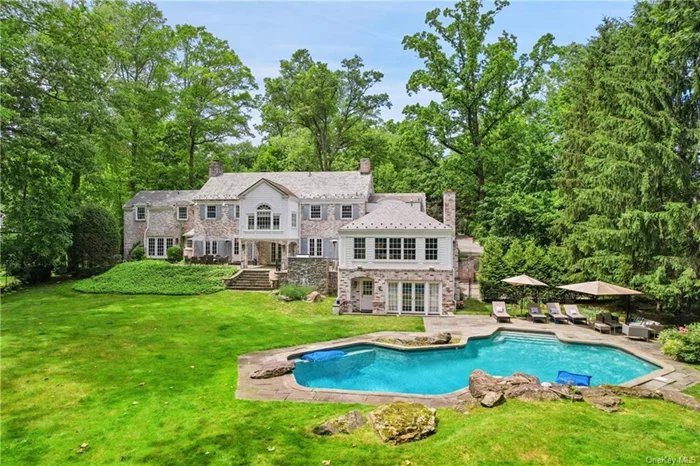 Enjoy resort-like living in this much admired & meticulously renovated Scarsdale home on over an acre of lushly landscaped property in the heart of the Murray Hill Estates. Built in 1925, this gracious colonial with circular driveway was restored & expanded in 2015 to combine phenomenal architectural detail with modern updates. Formal living & dining rooms welcome lavish entertaining, while the stylish great room & upscale chefs kitchen invite relaxed gatherings. Two home offices on the 1st floor, including an extraordinary library with fireplace, wet bar & built ins. Upstairs, enjoy your morning coffee in the gorgeous sunroom. The glorious owner&rsquo;s suite was updated in 2018 and features en suite spa bath and walk in closet, 3 more beds & 2 full baths provide luxurious accommodations. The renovated lower level allows for a seamless indoor/outdoor experience with a full summer kitchen, full bath and bedroom with easy access to the magnificent grounds and pool that offer a true oasis. Other amenities include a generator, 4 car tandem attached heated garage and mudroom, sonos sound system. Enjoy the best of Scarsdale in this ideal location near schools, fields, country clubs, parkways, village shops, services & train station.