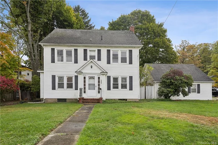 Large Center Hall Colonial ready for a Handy Buyer or Contractor to Restore! Perfectly Set on a Level .24 acre Corner Lot. This spacious 2, 151 sq ft home offers a great 1st Floor Layout with Large Entry Foyer, Oversized Living Room and Dining Room, Huge Eat-In Kitchen, 1/2 Bath and Rear Mudroom Entry. The second level offer 4 Bedrooms and Hall Bath w/ a unique layout! Detached 2 Car Garage and Unfinished Basement offer plenty of storage. Outside you will find a rear deck and fenced yard! This home has TONS of Potential!