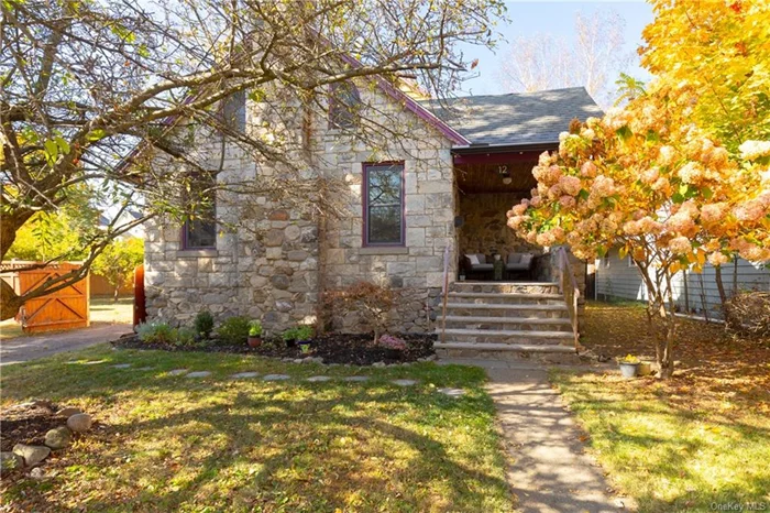 This one-of-a-kind five-bedroom, two-bathroom stone Craftsman blends timeless character with modern comfort. Located on Poughkeepsie&rsquo;s sought-after South Side, the home sits on a rare double lot, offering plenty of room to relax, entertain, and enjoy outdoor living. Inside, the stone fireplace creates a cozy centerpiece in the living room, flowing seamlessly into a formal dining room perfect for gatherings. The expansive kitchen, complete with a center island, provides ample space for cooking and conversation. With three large first-floor bedrooms and a full bathroom, the main level is ideal for flexible living arrangements such as guest accommodations or a home office. The upper level offers even more space, featuring two additional bedrooms, a second full bath, and a family room with access to a screened porch a great spot to enjoy the outdoors in comfort. A versatile loft area can easily transform into a studio, media room, or playroom. For added convenience, the laundry room is located on this level. Designed with quality craftsmanship, the home boasts Pella windows, hardwood floors throughout, and a layout that flows effortlessly. The outdoor spaces are just as impressive, with a sunroom leading to a large deck that overlooks a fully fenced backyard complete with a two-car garage and a charming stone playhouse. Additional features include natural gas heating and hot water, as well as municipal water and sewer services. This prime location offers quick access to nearby colleges, hospitals, parks, the Poughkeepsie waterfront, and the train station making both commuting and recreation easy and enjoyable. This property is a rare opportunity to enjoy space, comfort, and character, all in one of Poughkeepsie&rsquo;s most convenient neighborhoods. Schedule your visit today!