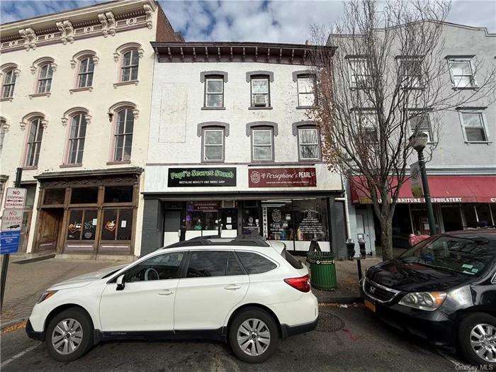 Mixed-use property now available on Main Street in the heart of Downtown Peekskill! This building consists of 2 retail stores, 1 Office Space and 1 residential apartment (1 bedroom). Big store $3, 400, Small store $1, 750, Office $1, 500, 1 Bedroom $1, 350 (All below market). All leases month-to-month besides 1 store expires in a year. Tenant&rsquo;s pay all their own utilities! Recently renovated. Great tenants and excellent income! Contact your agent today for a tour!