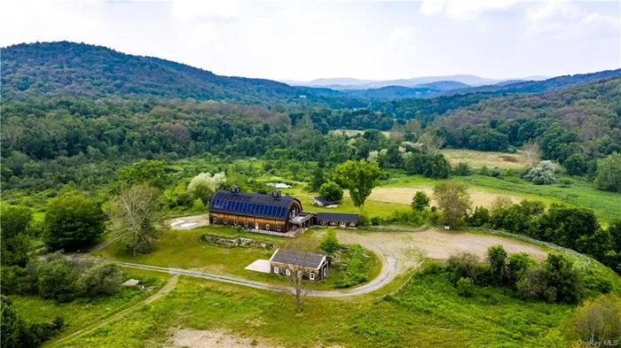 An intoxicating opportunity to own a 343 acre swathe of spectacular farmland, proudly eligible for the National Register of Historic Places, that encompasses several impressive barn structures, plus a fully functioning distillery and tasting room. Dutch&rsquo;s Spirits, on Harvest Homestead Farm, is a distillery with a legacy! Harvest Homestead Farm has endless potential. Through the years it has been a productive farm raising turkeys, chickens, pigs and cows, potatoes and corn. It&rsquo;s waiting for someone with vision to perhaps keep the distillery and tasting room going, revive it as a full-time farm, or open a sprawling indoor-outdoor event space. The location is superb: the property neighbors the increasingly popular Mashomack Fish & Game Preserve Club, a 1, 900-acre private sporting preserve and social club. The picturesque hamlet of Pine Plains is within a thirty minute drive to the increasingly hip cultural and dining hubs of Hudson and Rhinebeck and only two short hours to Manhattan.