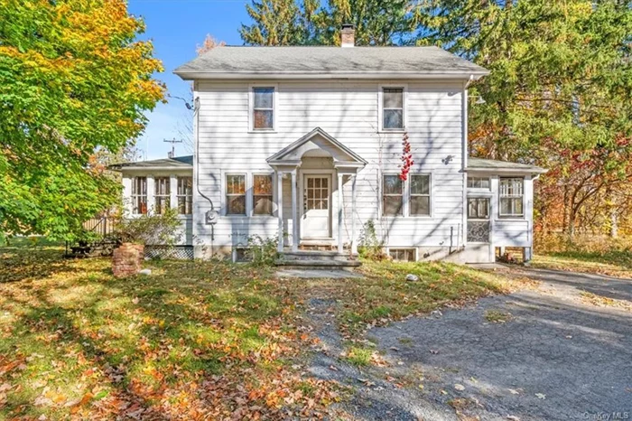 Welcome to your dream home! This stunning 1940s farmhouse has been beautifully renovated, blending classic charm with modern comforts. Nestled on 1.3 acres, this two-story gem features two enclosed porches that invite you to relax and soak in the surrounding nature. Inside, you&rsquo;ll be greeted by an abundance of natural light that fills the spacious living areas. Upstairs you will find 4 spacious bedrooms. The thoughtful updates preserve the character of the original design while providing a fresh, inviting atmosphere. The full walk-up attic offers endless possibilities transform it into a bonus room, playroom, or home office to suit your lifestyle. Enjoy the tranquility of country living while being just a short drive from local amenities.