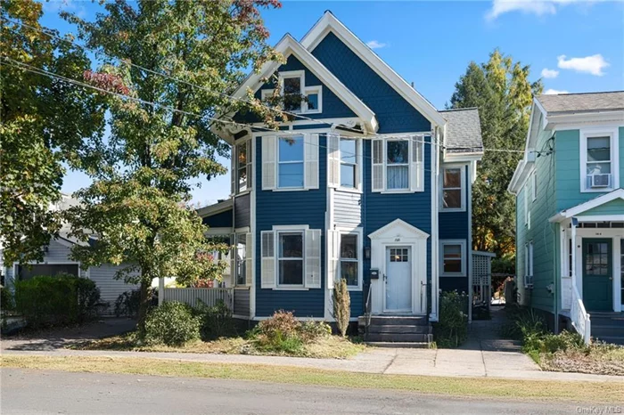 Welcome to this delightful 3-bedroom, 1.5-bathroom residence in the heart of the historic uptown Kingston. This home beautifully combines modern comforts with classic charm, making it the perfect sanctuary for those seeking a vibrant community atmosphere. Step inside to find a welcoming living room filled with natural light, ideal for entertaining or relaxing. There is a seamless flow between the living room, dining area, and kitchen. The updated kitchen boasts a contemporary feel with ample counter space, and updated cabinetry, ensuring it&rsquo;s both functional and aesthetically pleasing for your culinary adventures. Three generously sized bedrooms provide plenty of space, while each room features large windows that allow for abundant sunlight and a cozy ambiance. The home includes a full bathroom on the second floor, as well as a convenient half-bath on the main level. Outside you can enjoy the fresh air in your private yet manageable yard, perfect for gardening, or simply unwind after a busy day on the side porch. This home retains its original character with charming architectural details, hardwood floors, and a beautiful facade that reflects Kingston&rsquo;s rich history. Walking distance to the vibrant Stockade district filled with shops, restaurants, parks, cultural attractions, events, markets, and more. Don&rsquo;t miss your opportunity to make it your own!