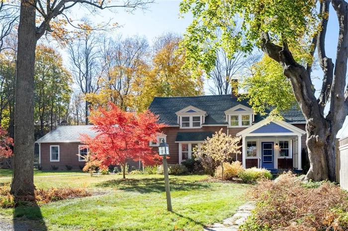 Main House Gem with 2 Carriage House Suites - New Addition of 1st Floor Primary Bedroom and Bath and Beautifully renovated throughout! In 1830 Benjamin Anson built a new cottage on a beautiful Creekside 1.67-acre property in Millbrook NY. The cottage has evolved throughout the years, additions were added in 1890, and had been the very popular Blue Barn Inn. The property has been a residence for the past 3 years with live-in help in the Carriage Barn. This amazing 4-bedroom, 4.5 bath home has had many improvements in recent years such as a new roof, new cedar siding, new electrical, newer bedroom suites. In 1890 the stable was built and has since been transformed into Carriage House Suites which are wonderful as a guest house or rental income. The murmur of the stream outside continues to calm the senses and gardens can be enjoyed growing on land that has provided beauty and bounty for hundreds of years. Village of Millbrook and Move-In Ready!